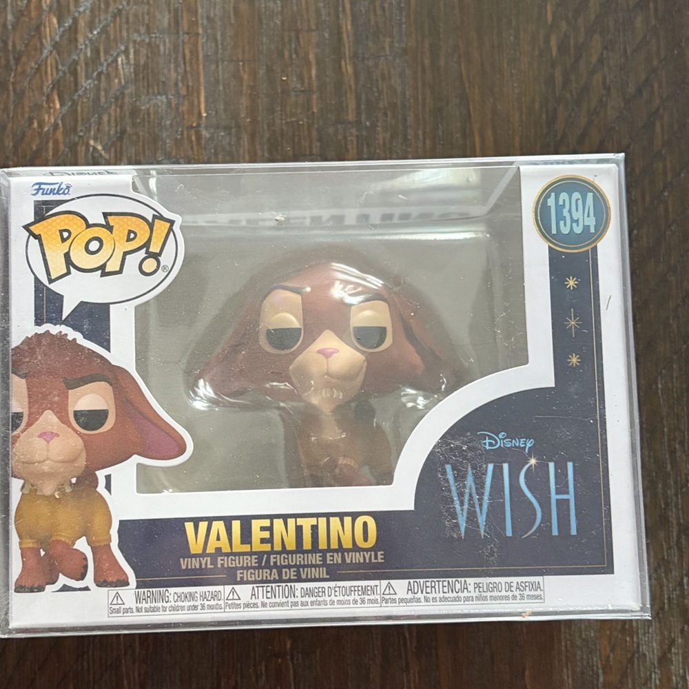 Disney Valentino Brown and Cream Vinyl Figure